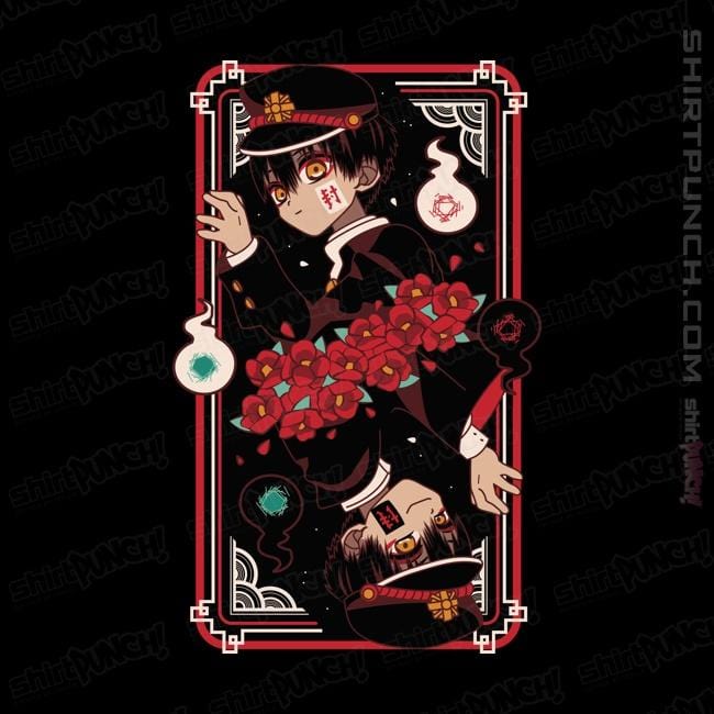 Daily_Deal_Shirts Magnets / 3"x3" / Black Toilet Ghost