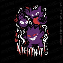 Load image into Gallery viewer, Shirts Magnets / 3&quot;x3&quot; / Black The Nightmares
