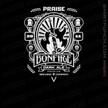 Load image into Gallery viewer, Shirts Magnets / 3&quot;x3&quot; / Black Bonfire
