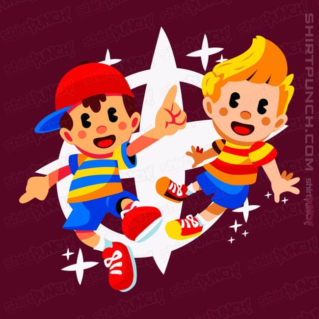 Secret_Shirts Magnets / 3"x3" / Maroon Lucas & Ness