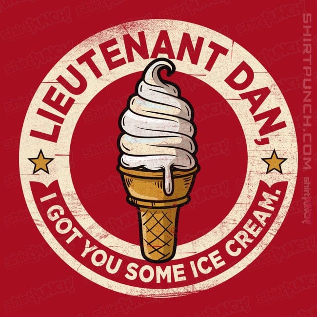 Secret_Shirts Magnets / 3"x3" / Red Ice Cream