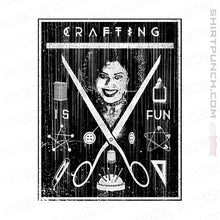 Load image into Gallery viewer, Secret_Shirts Magnets / 3&quot;x3&quot; / White Crafting Is Fun Secret Sale
