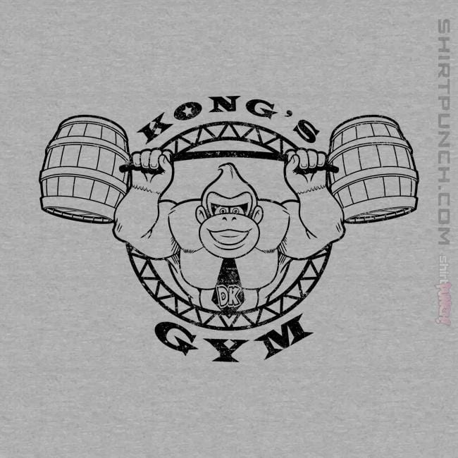Shirts Magnets / 3"x3" / Sports Grey Kong's Gym