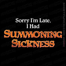 Load image into Gallery viewer, Secret_Shirts Magnets / 3&quot;x3&quot; / Black Summoning Sickness
