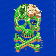 Load image into Gallery viewer, Secret_Shirts Magnets / 3&quot;x3&quot; / Royal Blue SNES Jolly Plumber
