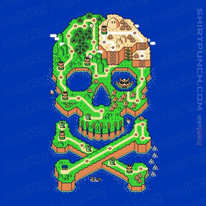 Secret_Shirts Magnets / 3"x3" / Royal Blue SNES Jolly Plumber