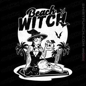 Secret_Shirts Magnets / 3"x3" / Black Beach Witch