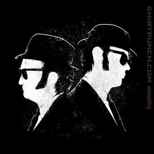 Shirts Magnets / 3"x3" / Black Blues Bros