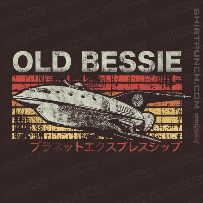 Shirts Magnets / 3"x3" / Dark Chocolate Retro Old Bessie