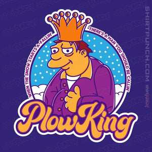 Secret_Shirts Magnets / 3"x3" / Violet The King Of Snow