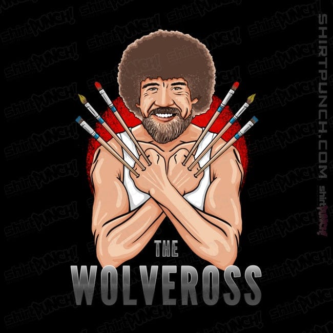 Daily_Deal_Shirts Magnets / 3"x3" / Black The Wolveross