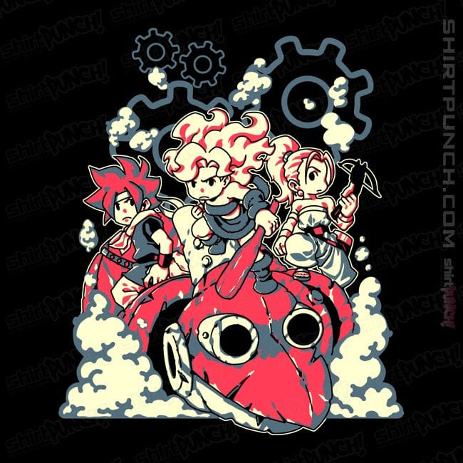 Secret_Shirts Magnets / 3"x3" / Black Chrono Ages