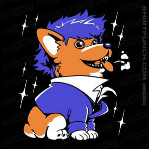Daily_Deal_Shirts Magnets / 3"x3" / Black Space Corgiboy