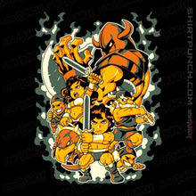 Load image into Gallery viewer, Shirts Magnets / 3&quot;x3&quot; / Black Golden Axe Heroes
