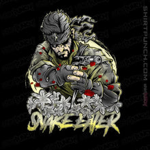 Load image into Gallery viewer, Daily_Deal_Shirts Magnets / 3&quot;x3&quot; / Black The Snake Eater
