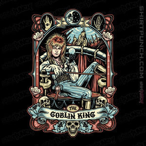 Daily_Deal_Shirts Magnets / 3"x3" / Black The Goblin King Crest