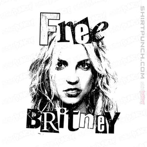 Secret_Shirts Magnets / 3"x3" / White Free Britney White