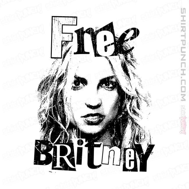Secret_Shirts Magnets / 3"x3" / White Free Britney White