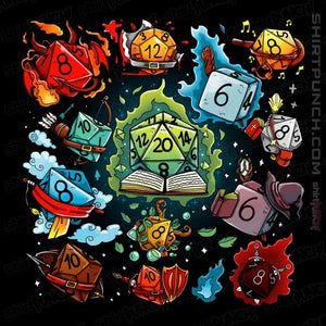 Shirts Magnets / 3"x3" / Black World Of Dice