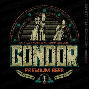 Daily_Deal_Shirts Magnets / 3"x3" / Black Gondor Beer