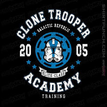 Load image into Gallery viewer, Shirts Magnets / 3&quot;x3&quot; / Black Clone Trooper Academy
