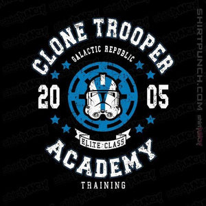 Shirts Magnets / 3"x3" / Black Clone Trooper Academy