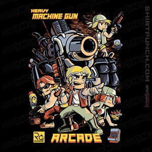 Daily_Deal_Shirts Magnets / 3"x3" / Black Metal Slug