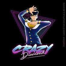 Load image into Gallery viewer, Shirts Magnets / 3&quot;x3&quot; / Black Crazy Diamond - Josuke
