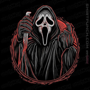 Daily_Deal_Shirts Magnets / 3"x3" / Black The Woodsboro Slasher