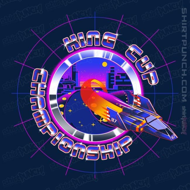Secret_Shirts Magnets / 3"x3" / Navy King Cup Championship
