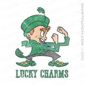 Shirts Magnets / 3"x3" / White Lucky Charms