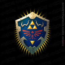 Load image into Gallery viewer, Shirts Magnets / 3&quot;x3&quot; / Black Hylian Shield
