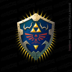 Shirts Magnets / 3"x3" / Black Hylian Shield