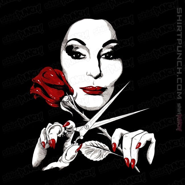 Secret_Shirts Magnets / 3"x3" / Black Morticia
