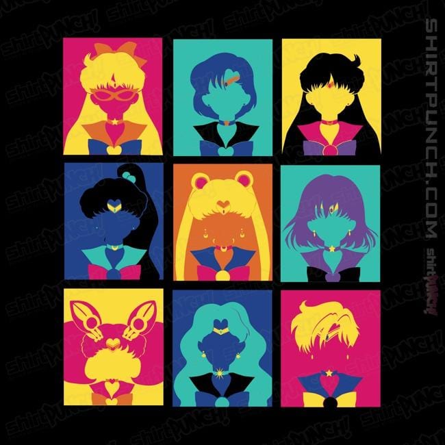 Shirts Magnets / 3"x3" / Black Sailor Pop