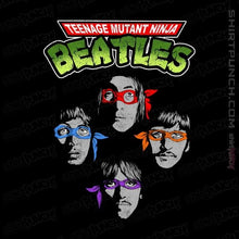 Load image into Gallery viewer, Shirts Magnets / 3&quot;x3&quot; / Black Ninja Beatles
