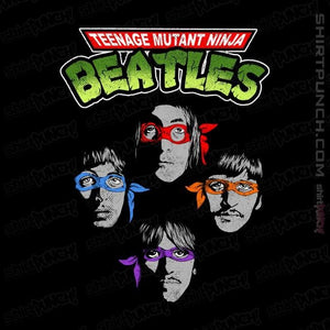 Shirts Magnets / 3"x3" / Black Ninja Beatles