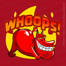 Load image into Gallery viewer, Secret_Shirts Magnets / 3&quot;x3&quot; / Red Whoops!
