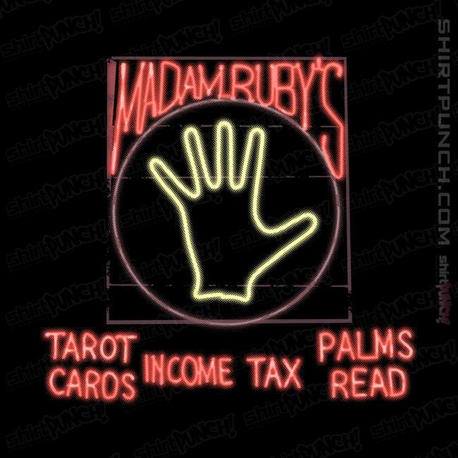 Shirts Magnets / 3"x3" / Black Madam Ruby's