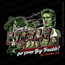 Load image into Gallery viewer, Daily_Deal_Shirts Magnets / 3&quot;x3&quot; / Black Come To Little China
