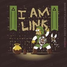 Load image into Gallery viewer, Shirts Magnets / 3&quot;x3&quot; / Dark Chocolate I Am Link
