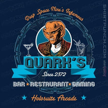Load image into Gallery viewer, Secret_Shirts Magnets / 3&quot;x3&quot; / Navy Quark&#39;s Bar
