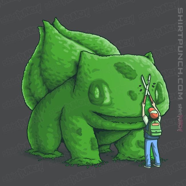 Shirts Magnets / 3"x3" / Charcoal Plant Type Monster