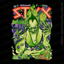 Load image into Gallery viewer, Daily_Deal_Shirts Magnets / 3&quot;x3&quot; / Black The Underworld&#39;s Styx
