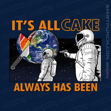 Load image into Gallery viewer, Shirts Magnets / 3&quot;x3&quot; / Navy It&#39;s All Cake
