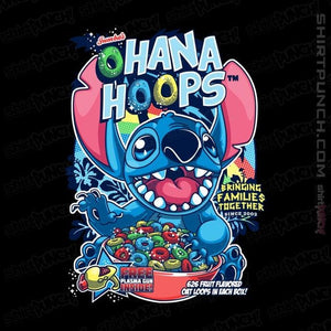 Shirts Magnets / 3"x3" / Black Ohana Hoops!