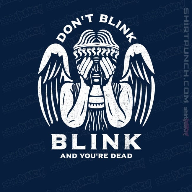 Secret_Shirts Magnets / 3"x3" / Navy Don't Blink, Blink And You're...