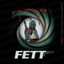 Load image into Gallery viewer, Shirts Magnets / 3&quot;x3&quot; / Black Agent Fett

