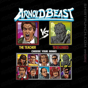 Shirts Magnets / 3"x3" / Black Arnold Beast