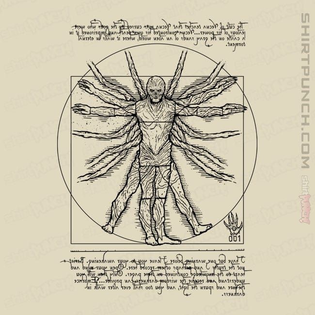 Daily_Deal_Shirts Magnets / 3"x3" / Natural Vitruvian Vecna